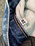 ASKK NY 100% Cotton Stars Blue Jeans Size 26 waist - photo 4