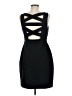 Tibi Solid Black Cocktail Dress Size M - photo 2