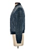 Cloth & Stone 100% Tencel Lyocell Argyle Blue Jacket Size XS - photo 5