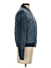 Cloth & Stone 100% Tencel Lyocell Argyle Blue Jacket Size XS - photo 4