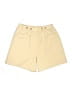 Shein Solid Yellow Khaki Shorts Size L - photo 1
