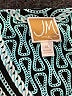 JM Collection Teal 3/4 Sleeve Top Size XL - photo 7
