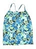 Lands' End Print Blue Swimsuit Top Size 18 - photo 1