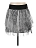 Studio Y 100% Polyester Silver Casual Skirt Size S - photo 1