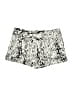 Alice + Olivia Animal Print Silver Shorts Size L (estimated) - photo 1