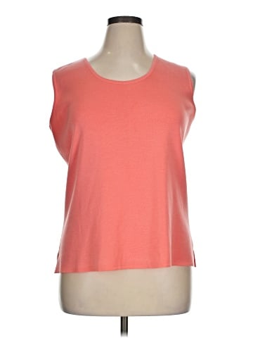 MING WANG Sleeveless T-Shirt (view 1)