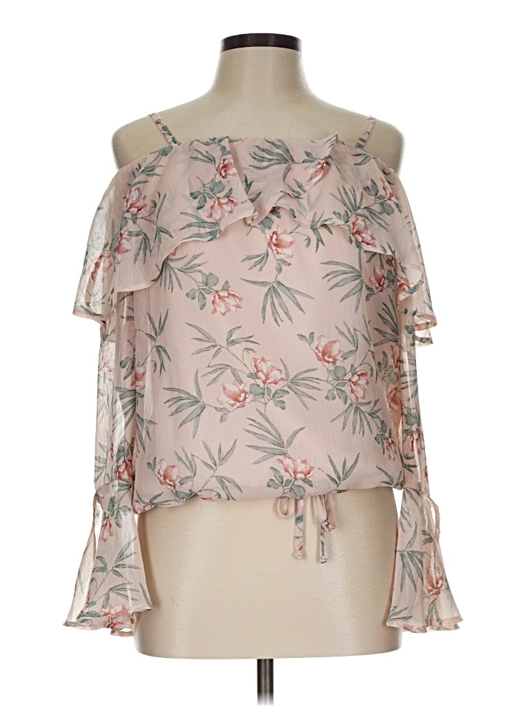 Pre-owned By & By Casual Dress In Tan