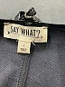Say What? Black Sleeveless Top Size L - photo 7