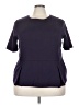 Talbots Purple Short Sleeve Top Size 3X - photo 1