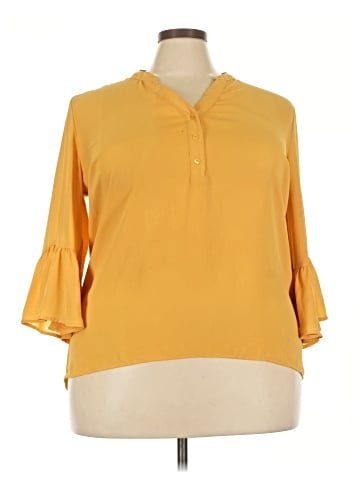 Relativity 3/4 Sleeve Blouse (view 1)
