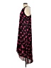CeCe 100% Polyester Print Black Casual Dress Size 12 - photo 5