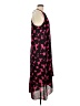 CeCe 100% Polyester Print Black Casual Dress Size 12 - photo 4