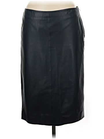 Zara Faux Leather Skirt (view 1)
