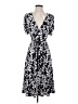 Harper Rose Print Black Cocktail Dress Size 2 - photo 1