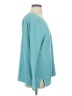 Margaret O'Leary 100% Organic Cotton Teal Pullover Sweater Size M - photo 4