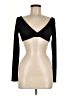 Shein Black Long Sleeve T-Shirt Size 6 - photo 1