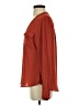 Express 100% Polyester Red Long Sleeve Blouse Size S - photo 5