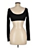 Shein Black Long Sleeve T-Shirt Size 6 - photo 2