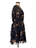 Lulus 100% Polyester Floral Blue Cocktail Dress Size L - photo 4