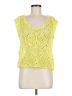 Mustard Seed 100% Polyester Yellow Pullover Sweater Size M - photo 1