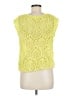 Mustard Seed 100% Polyester Yellow Pullover Sweater Size M - photo 2