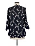 41Hawthorn 100% Polyester Blue 3/4 Sleeve Blouse Size M - photo 2