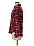 Forever 21 Plaid Red Long Sleeve Button-Down Shirt Size M - photo 5