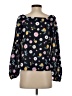 Ann Taylor Black Long Sleeve Blouse Size XS - photo 2
