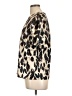 Unbranded Animal Print Ivory Short Sleeve Turtleneck Size L - photo 5