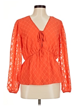 Elizabeth And James Long Sleeve Blouse