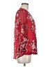 Kut from the Kloth Red 3/4 Sleeve Blouse Size M - photo 4