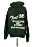 Lonely Ghost Green Pullover Hoodie Size L - photo 2