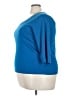 Style 100% Cotton Blue 3/4 Sleeve Top Size 3X - photo 5