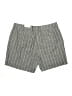 Lane Bryant Stripes Gray Shorts Size 18 - photo 2