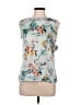LTD Teal Sleeveless Blouse Size M - photo 1