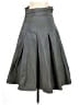 Hoss Intropia 100% Polyester Solid Gray Formal Skirt Size EU (FR) 40 / US 8 - photo 1