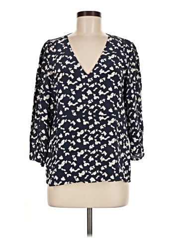 Tanya Taylor 3/4 Sleeve Silk Top (view 1)