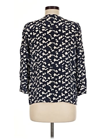 Tanya Taylor 3/4 Sleeve Silk Top (view 2)