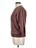 AGOLDE Solid Burgundy Sweatshirt Size L - photo 5