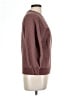 AGOLDE Solid Burgundy Sweatshirt Size L - photo 4