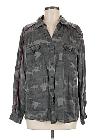 Vintage Havana Long Sleeve Button-Down Shirt (view 1)