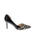 Cole Haan Animal Print Black Heels Size 7 1/2 - photo 1