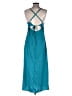 Lulus 100% Polyester Solid Teal Casual Dress Size M - photo 2