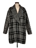 French Connection Houndstooth Black Coat Size M - photo 1