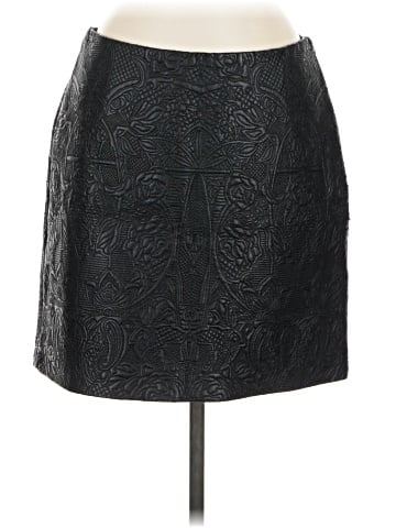 Karen Millen Faux Leather Skirt (view 1)