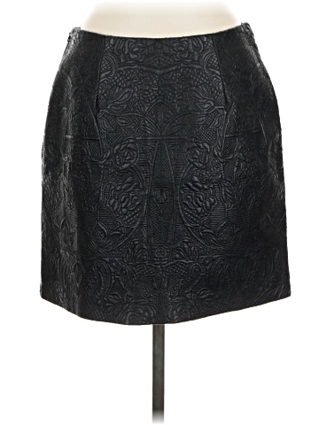 Karen Millen Faux Leather Skirt (view 2)