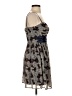 Mystic 100% Polyester Paisley Blue Cocktail Dress Size S - photo 4