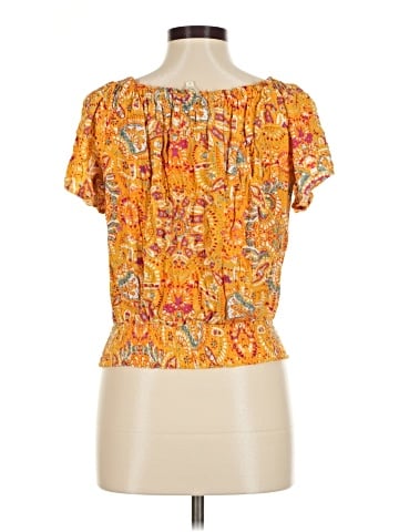 Cynthia Rowley TJX Short Sleeve Blouse (view 2)