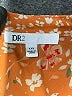 DR2 100% Polyester Orange Short Sleeve Blouse Size XXL - photo 7