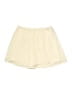 Unbranded 100% Polyester Solid Ivory Skort Size S - photo 1